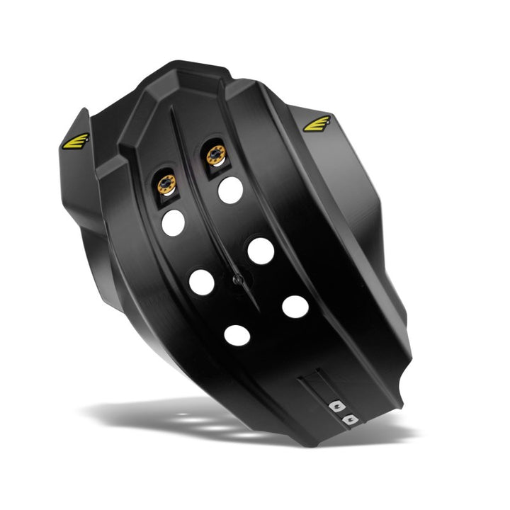 Cycra 14-18 Yamaha YZ250F Full Armor Skid Plate - Black - Bull Strap