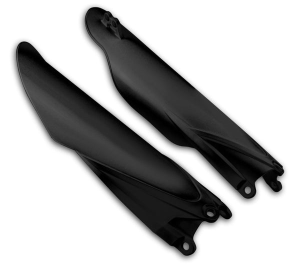 Cycra 15+ Yamaha WR250F Fork Guards - Black - Bull Strap