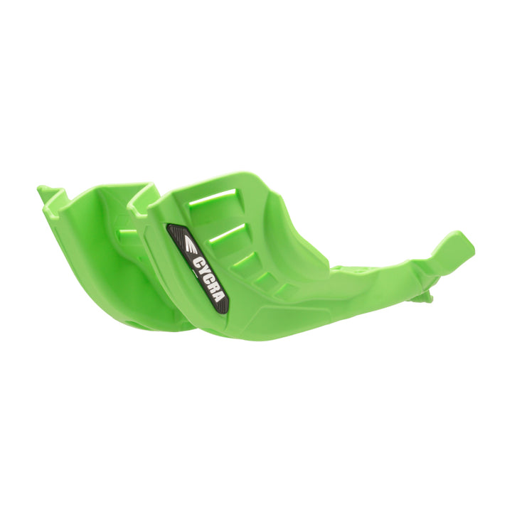 Cycra 2024 Kawasaki KX450 Full Armor Skid Plate - Green - Bull Strap