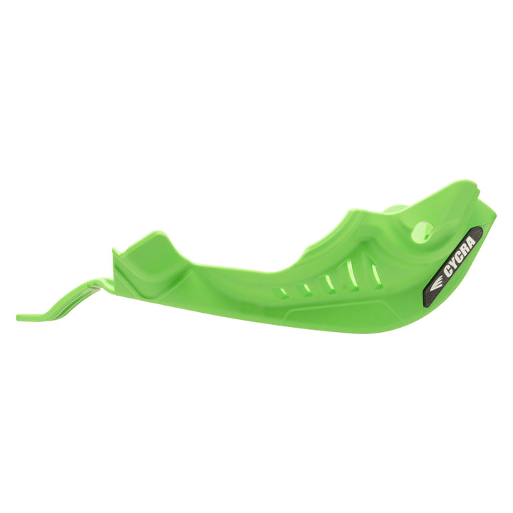 Cycra 2024 Kawasaki KX450 Full Armor Skid Plate - Green - Bull Strap
