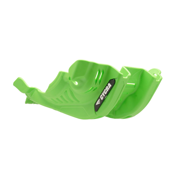 Cycra 2024 Kawasaki KX450 Full Armor Skid Plate - Green - Bull Strap