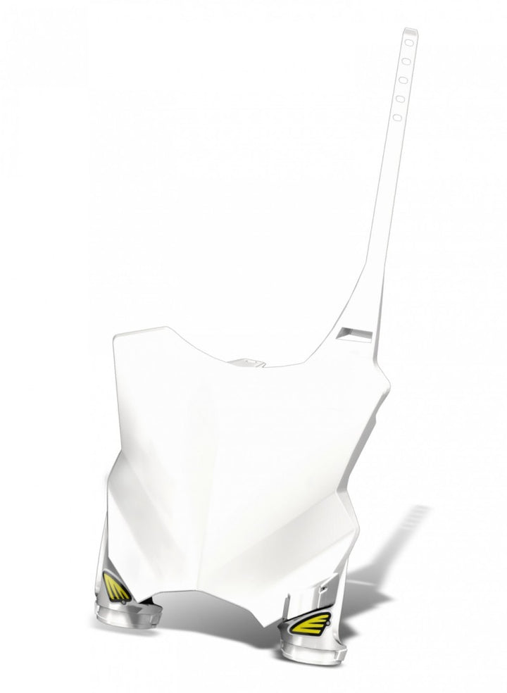 Cycra 21-23 Kawasaki KX450X Stadium Number Plate - White - Bull Strap