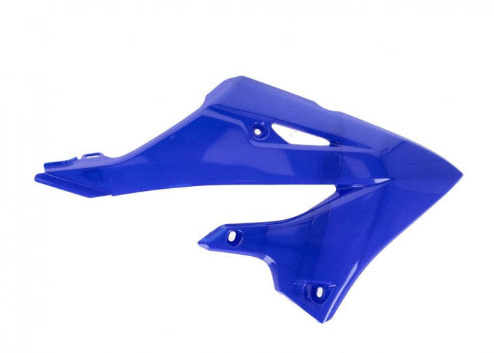 Cycra 22+ Yamaha YZ125-250/X Replica Radiator Shrouds - Blue - Bull Strap