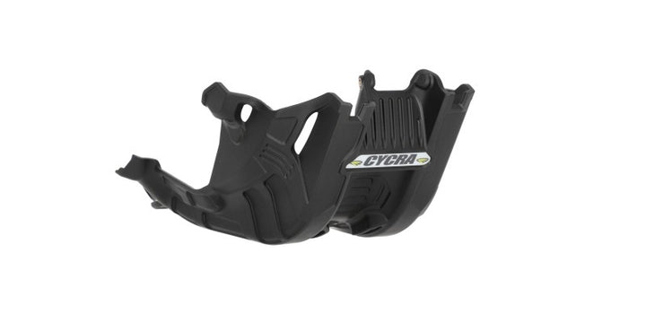 Cycra 23-24 KTM 250-350 SX-F/XC-F Full Armor Skid Plate Black - Bull Strap