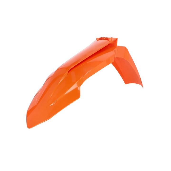 Cycra 24+ KTM EXC-F/XCF-W/XC-W/ 23+ KTM SX/SXF/XC/XCF Front Fender - Orange - Bull Strap