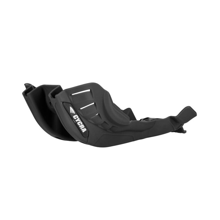 Cycra 25+ KTM KX250/KX250X Full Armor Skid Plate - Black - Bull Strap