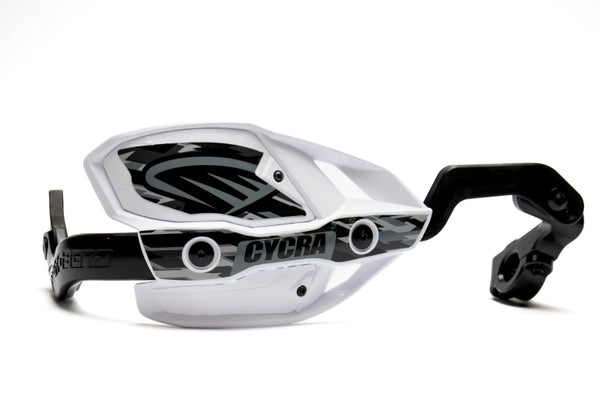 Cycra CRM Ultra 1-1/8 in. - SE White - Bull Strap