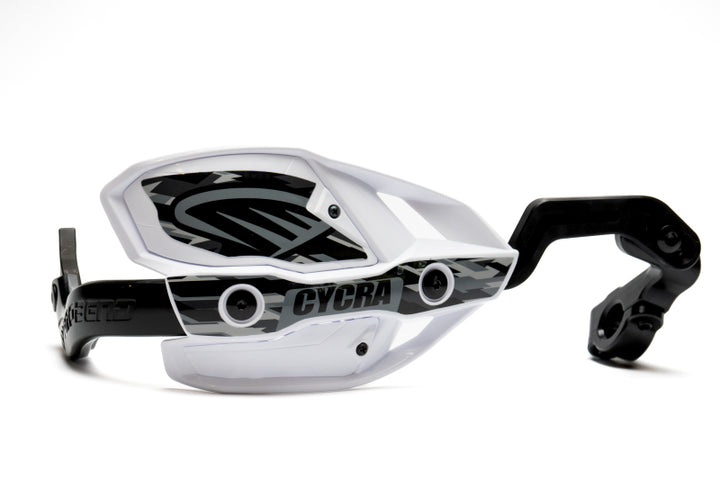 Cycra CRM Ultra 1-1/8 in. - SE White - Bull Strap
