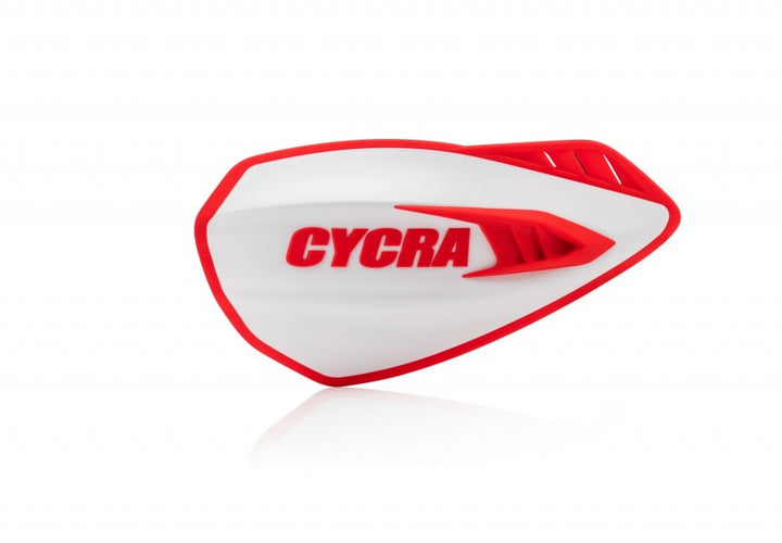 Cycra Cyclone MX - White/Red - Bull Strap