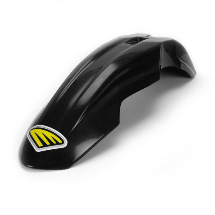 Cycra Factory Supermoto Front Fender - Black - Bull Strap