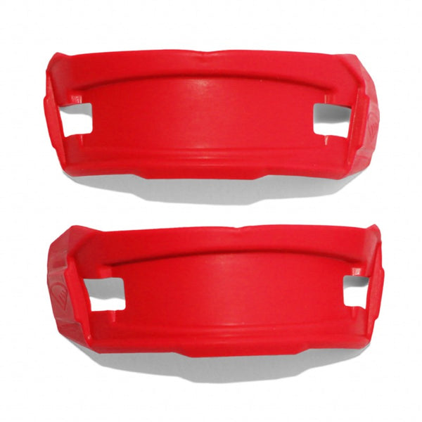 Cycra Fork Protector Pad Kit - Red - Bull Strap