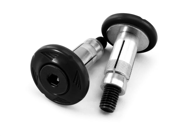 Cycra Grip Armor Bar End - Black - Bull Strap