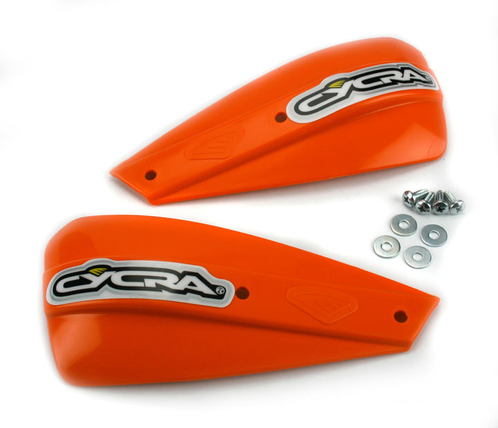 Cycra Low Profile Enduro Handshield - Orange - Bull Strap