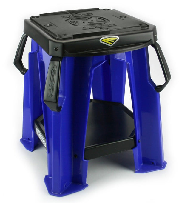 Cycra Moto Stand Unassembled - Blue - Bull Strap