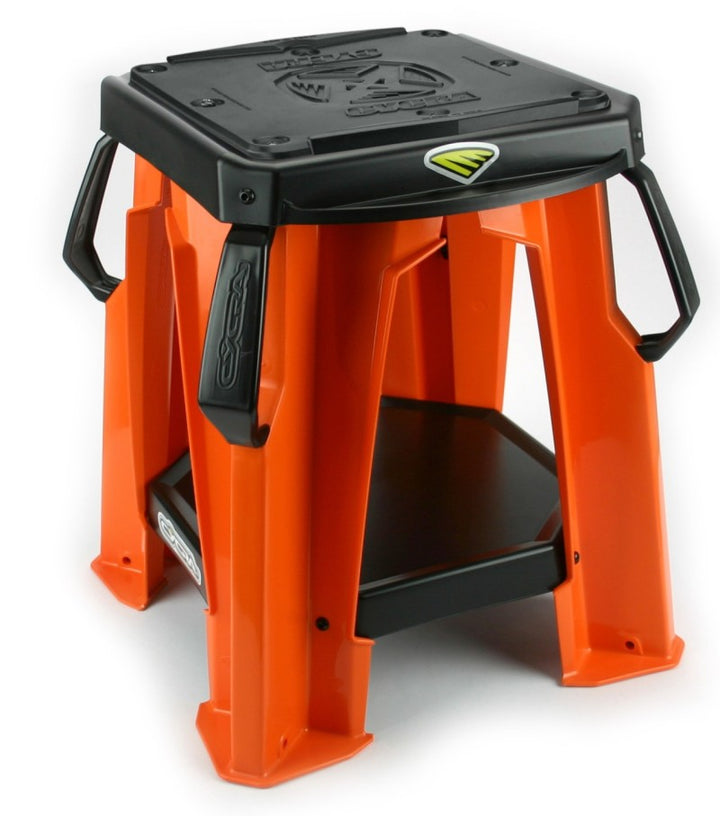 Cycra Moto Stand Unassembled - Orange - Bull Strap