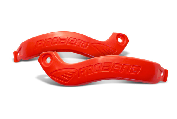 Cycra Probend CRM Replacement Abrasion Guards - Red - Bull Strap