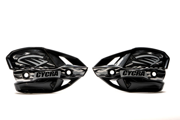 Cycra Probend Special Ed. CRM Ultra Hand Shields w/Covers - Black - Bull Strap