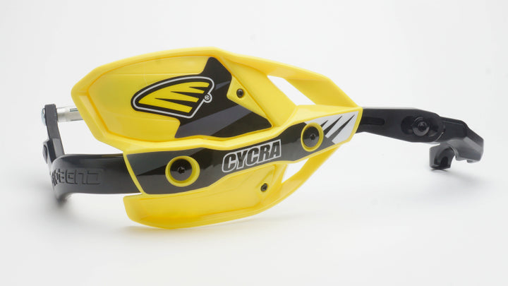 Cycra Probend Ultra w/HCM Clamp 1-1/8 in. - Yellow - Bull Strap