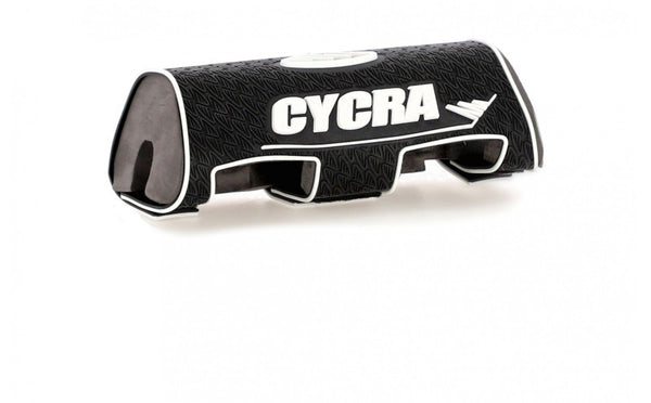 Cycra Ultras Pro Bar Pad - Black/White - Bull Strap