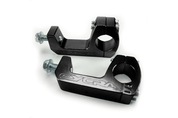 Cycra Up to 2007 T1 ProTaper Bar U Clamp - Black - Bull Strap