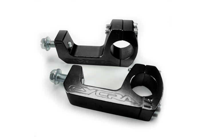 Cycra Up to 2007 T1 ProTaper Bar U Clamp - Black - Bull Strap
