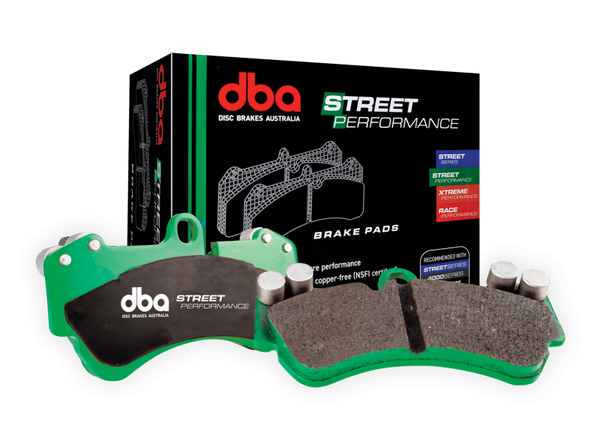 DBA 01-06 BMW 330i/330Ci (E46) SP Performance Front Brake Pads - Bull Strap