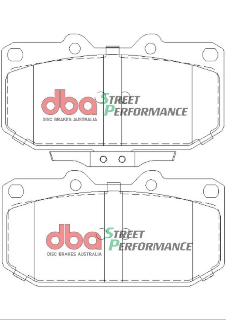 DBA 06-07 Subaru WRX SP500 Front Brake Pads - Bull Strap