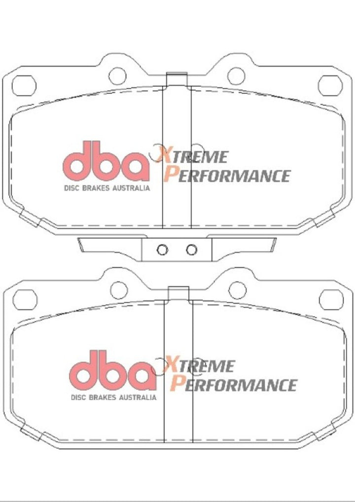 DBA 06-07 Subaru WRX XP650 Front Brake Pads - Bull Strap