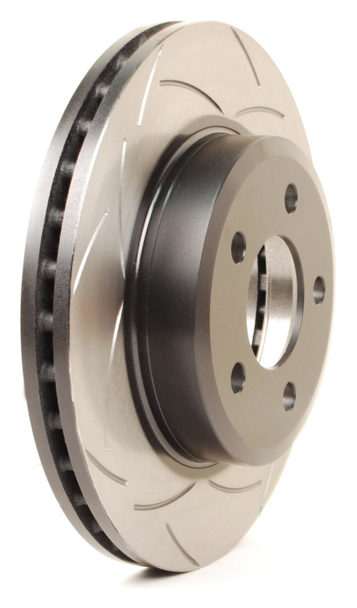DBA 07-14 Toyota FJ Cruiser 4X4 Survival T2 Slotted Front Brake Rotor - Bull Strap