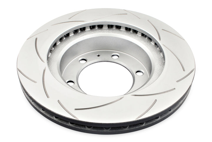 DBA 07-14 Toyota FJ Cruiser 4X4 Survival T2 Slotted Front Brake Rotor - Bull Strap