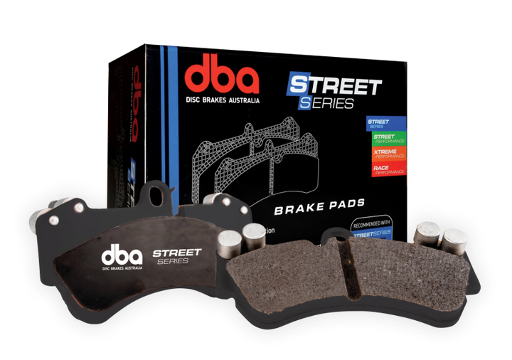 DBA 10-19 Lexus GX460 Street Series Front Brake Pads - Bull Strap