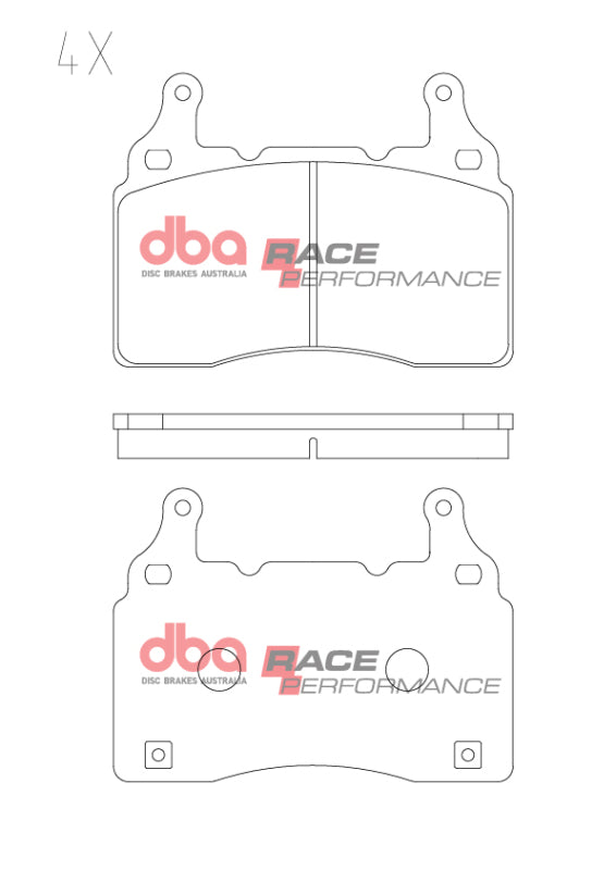 DBA 10-24 Chevrolet Camaro SS RP Performance Front Brake Pads - Bull Strap