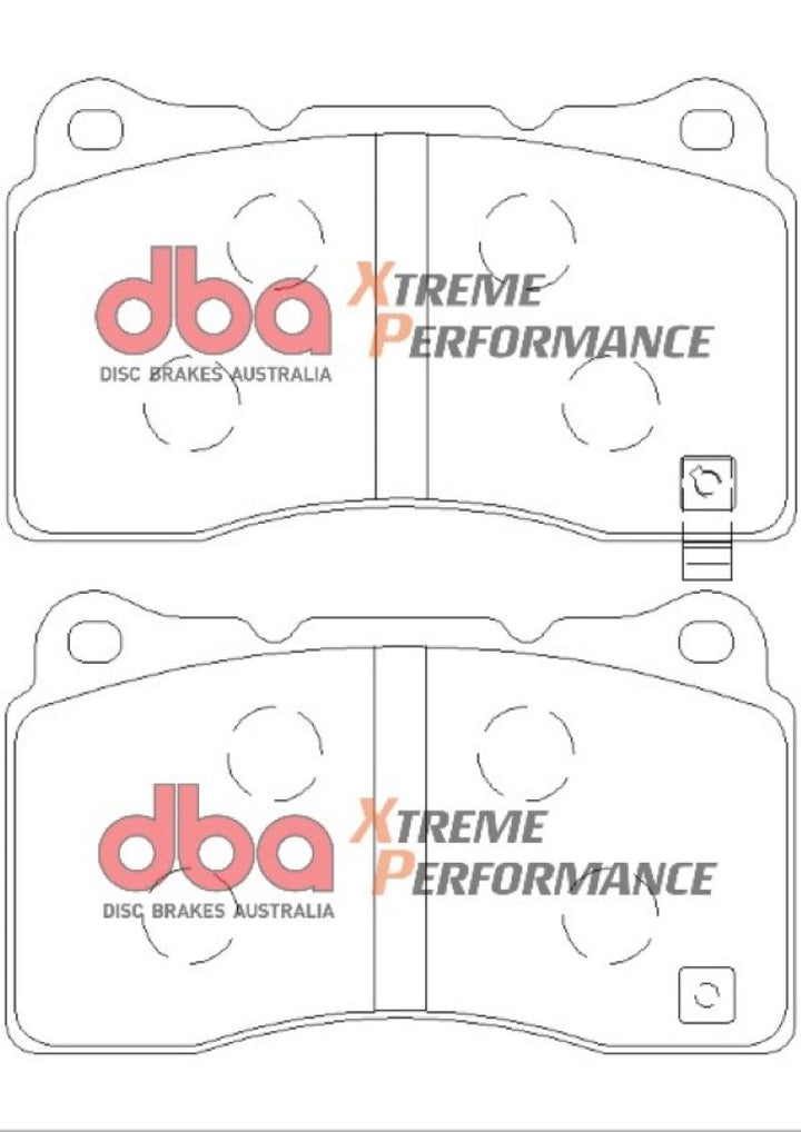DBA 13-15 Cadillac XTS XP650 Front Brake Pads - Bull Strap