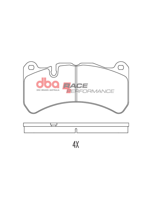 DBA 15-21 Subaru WRX STI Front RP Performance Brake Pads - Bull Strap