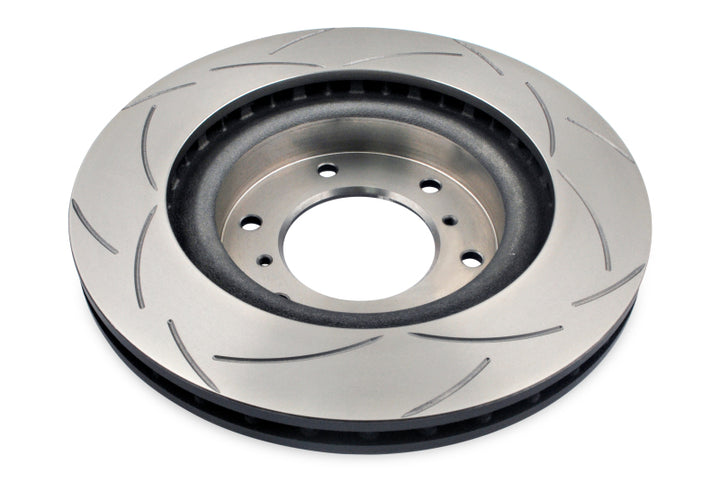 DBA 2015+ Subaru Liberty 2.5L T2 Slotted Street Series Rotor - Bull Strap