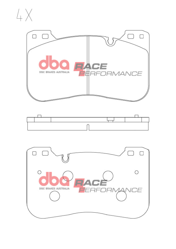 DBA 2020+ BMW M3/M4 Competition (G80/G82) Front RP Performance Brake Pads - Bull Strap