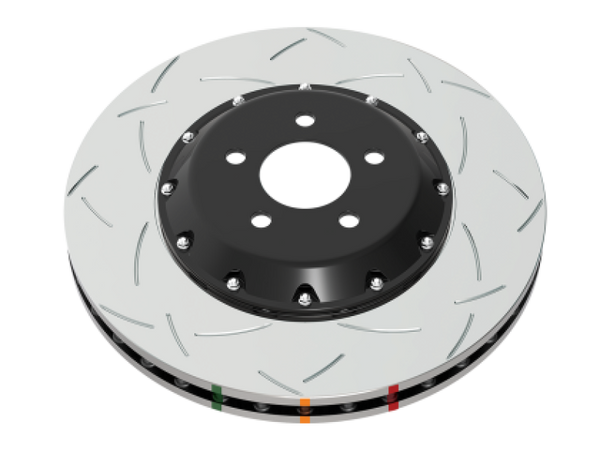 DBA 2022+ Subaru WRX (w/STI Brembo 4 Piston Caliper) 5000 Series 2 Piece Slotted Front Brake Rotor - Bull Strap