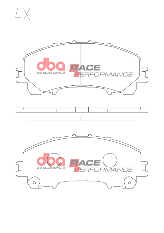 DBA 2023+ Nissan Z (Z34) RP Performance Front Brake Pads - Bull Strap