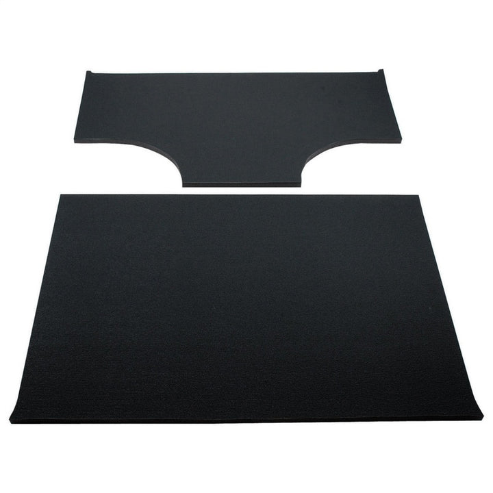 DEI 03-06 Jeep Wrangler TJ 2-Door w/Speaker Pods Boom Mat Headliner - 2 Piece - Black - Bull Strap