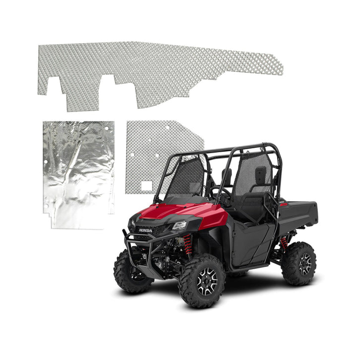 DEI 14-20 Honda Pioneer 700 Heat Shield Kit - Bull Strap