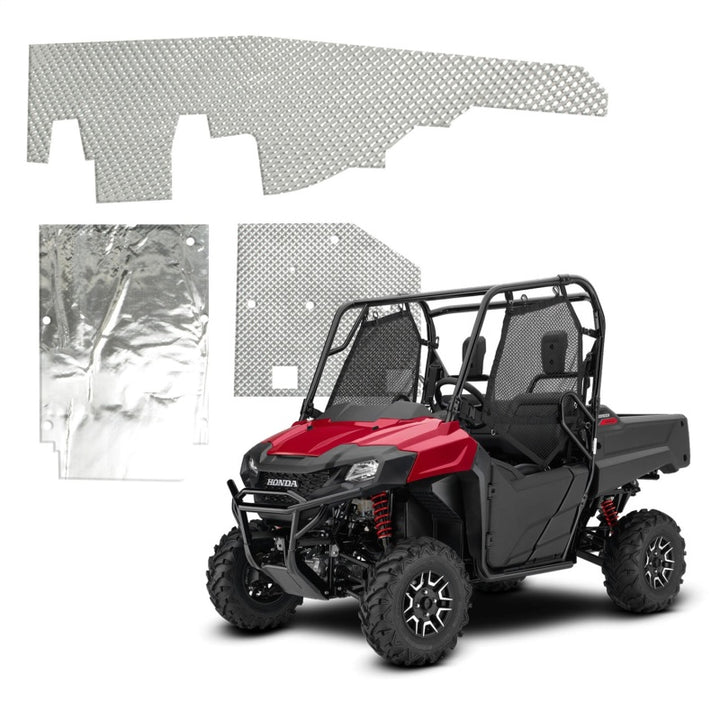 DEI 14-20 Honda Pioneer 700 Heat Shield Kit - Bull Strap