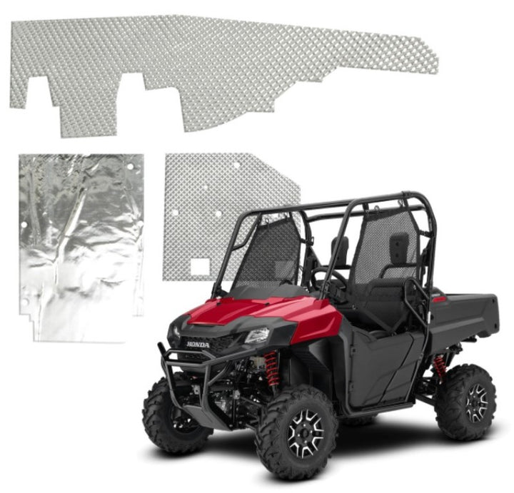 DEI 14-20 Honda Pioneer 700 Heat Shield Kit - Bull Strap