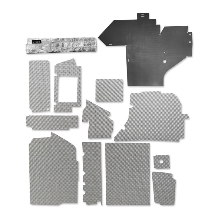 DEI 14-22 Kawasaki Teryx SXS Heat Shield Kit - Bull Strap