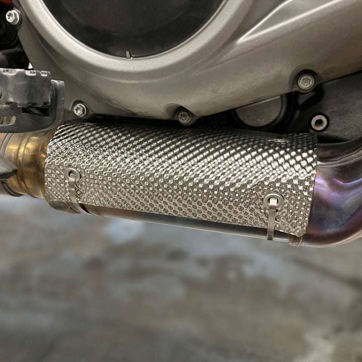 DEI 21-23 Harley Davidson Pan America Heat Shield Liner Kit - Bull Strap