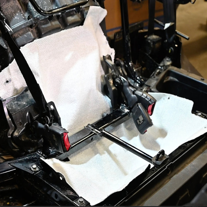 DEI 22-24 Honda Pioneer 1000-3/1000-5/1000-6 (Non CA Models) Under Seat Heat Shield Kit - Bull Strap