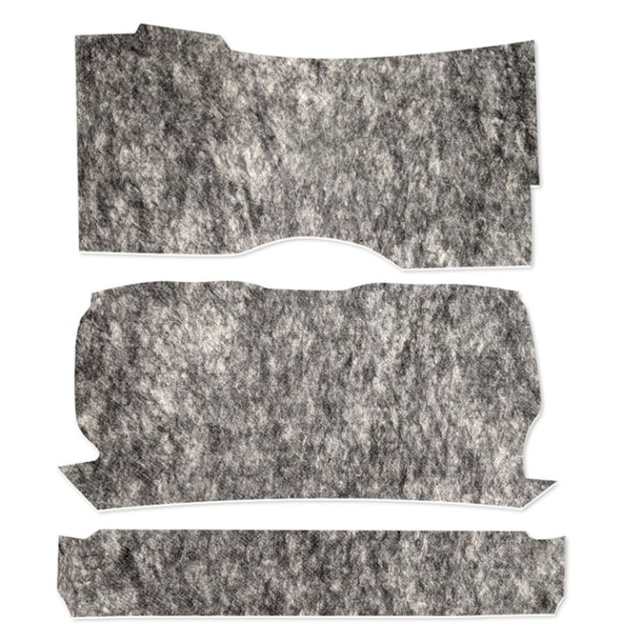 DEI 73-87 Chevrolet/GMC Regular Cab 4WD w/High Hump Interior Floor Insulation Kit - Bull Strap