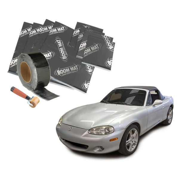 DEI 90-05 Mazda Miata NA & NB Interior Floor Vibration Damping Material Kit - Bull Strap