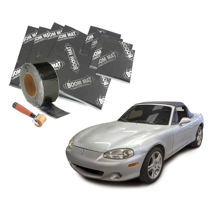 DEI 90-05 Mazda Miata NA & NB Interior Floor Vibration Damping Material Kit - Bull Strap