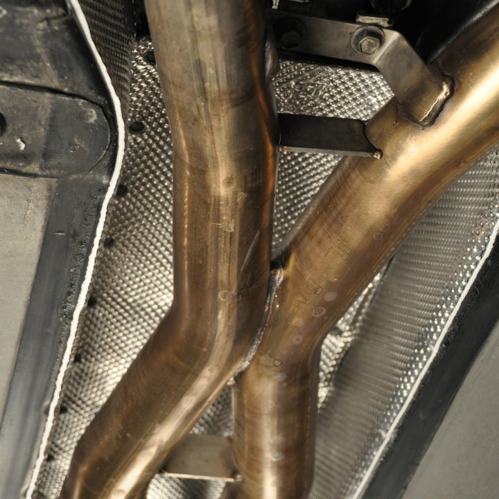 DEI Corvette C5 Trans. Tunnel Shield - Bull Strap