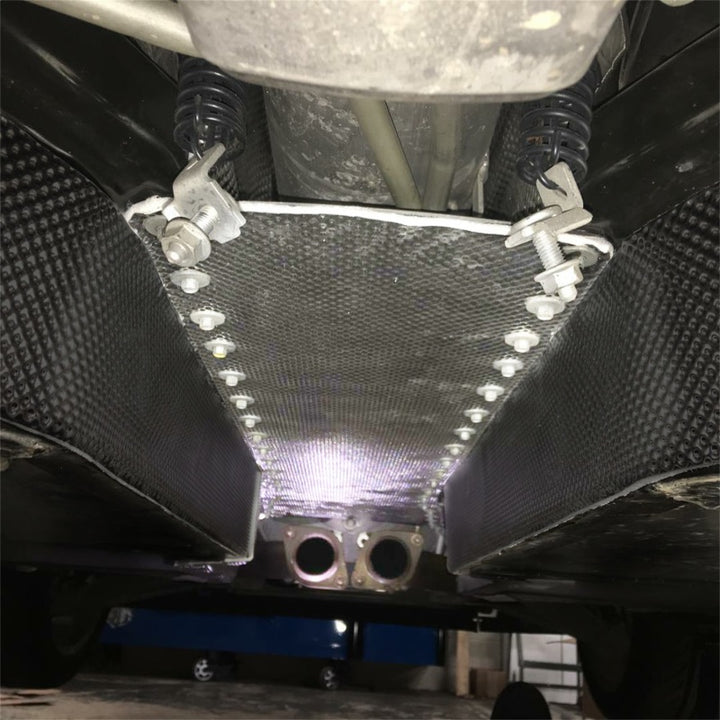 DEI Corvette C5 Trans. Tunnel Shield - Bull Strap